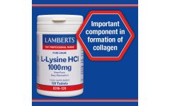 Lamberts L Lysine 1000mg