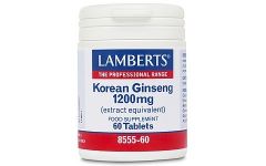 Lamberts Korean Ginseng 600mg 60 tablets
