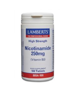Lamberts Nicotinamide (Vitamin B3) 250mg 100 tablets
