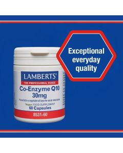 Lamberts Co Enzyme Q10 30mg 60 capsules