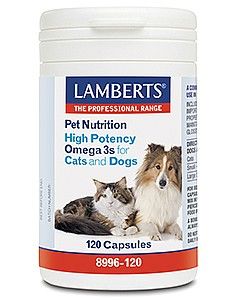 Lamberts High Potency Omega 3s for Cats and Dogs