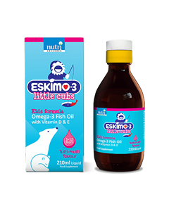 Eskimo 3 Little Cubs Fish Oil Tutti Frutti 210ml