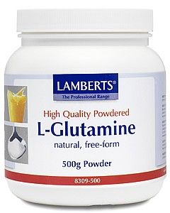 Lamberts L Glutamine 500gram powder