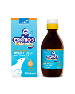 Eskimo 3 Little Cubs Fish Oil Orange 210ml