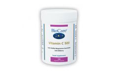 BioCare Vitamin C 500 (Magnesium Ascorbate & Bilberry) 180 capsules