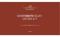 Good Health Naturally Bentonite Clay Bath Enviro Detox Kit – 2.5kg