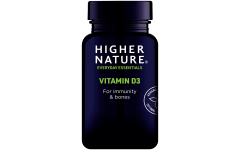 Higher Nature Vitamin D 500iu 120 capsules