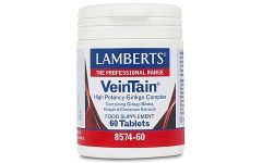 Lamberts VeinTain (Ginkgo 6000mg Plus Cinnamon & Ginger) 60 capsules