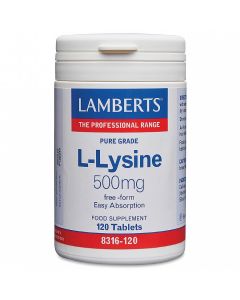 Lamberts L Lysine 500mg