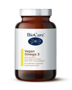 BioCare Vegan Omega 3 60 capsules