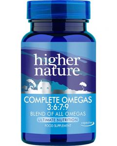 Higher Nature Complete Omegas 3:6:7:9 240 capsules
