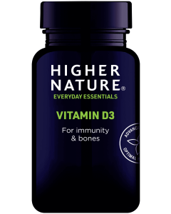 Higher Nature Vitamin D 500iu 120 capsules
